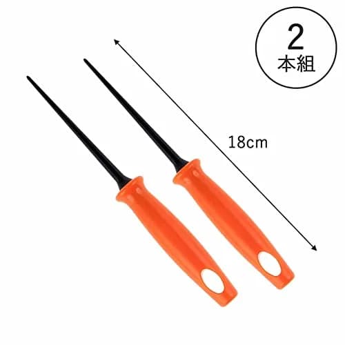 Shimomura Planning Takoyaki Picks Set of 2 | Scratch-Resistant Nylon Resin for Hot Plates & Cooking thumbnail 7