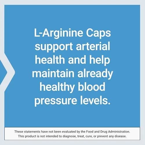 Life Extension L-Arginine Caps 700 mg 200 Capsules | Supports Arterial & Immune Health, 200-Day Supply thumbnail 6