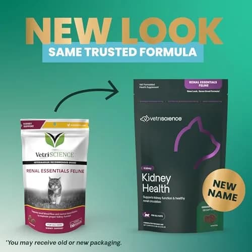 VetriScience Kidney Health Chews for Cats, 120 Count | Supports Kidney Function & Hydration thumbnail 2