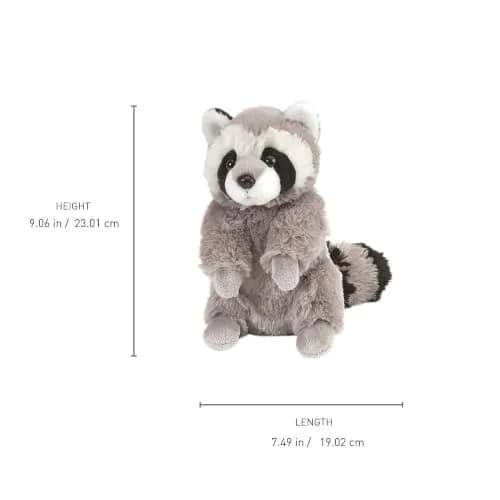 Wild Republic Raccoon Plush 8 Inches | Cuddly Animal Toy for Kids & Collectors thumbnail 3