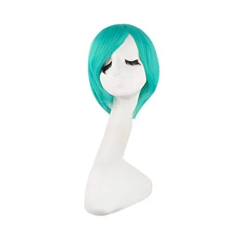 MapofBeauty Long Straight Cosplay Wig 120cm (47 Inch) | Mixed Cyan thumbnail 5