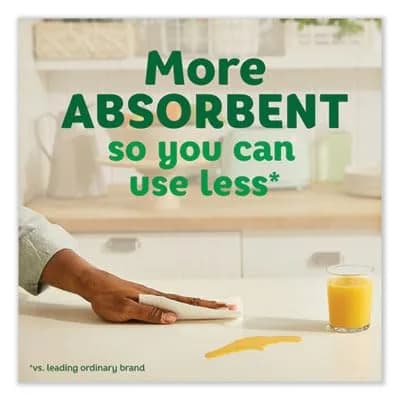 Bounty Select-A-Size Paper Towels, White, 8 Double Plus Rolls (984 Sheets Total) | Absorbent & Quicker Picker Upper thumbnail 3