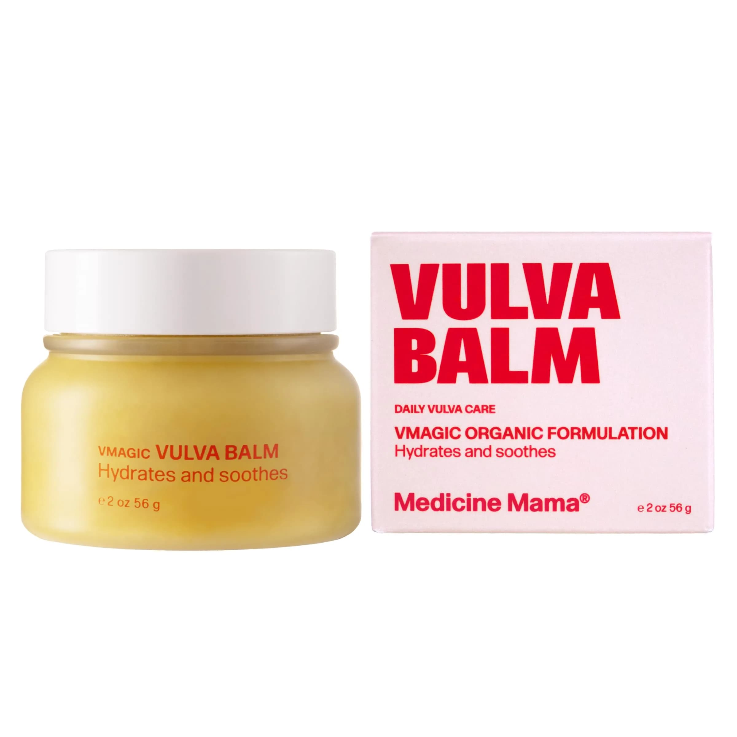Medicine Mama's Apothecary VMAGIC Organic Vulva Balm 2 oz (59 ml) | Dermatologist Recommended for Feminine Dryness