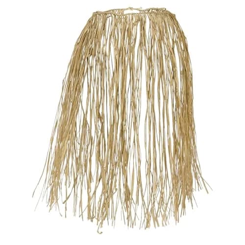 Beistle King Size Raffia Hula Skirt (natural) Party Accessory | Luau Costume thumbnail 1