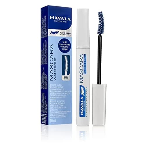 Mavala Waterproof Mascara Night Blue 10ml (0.32 Fl Oz) | Defines & Smoothes Lashes thumbnail 1