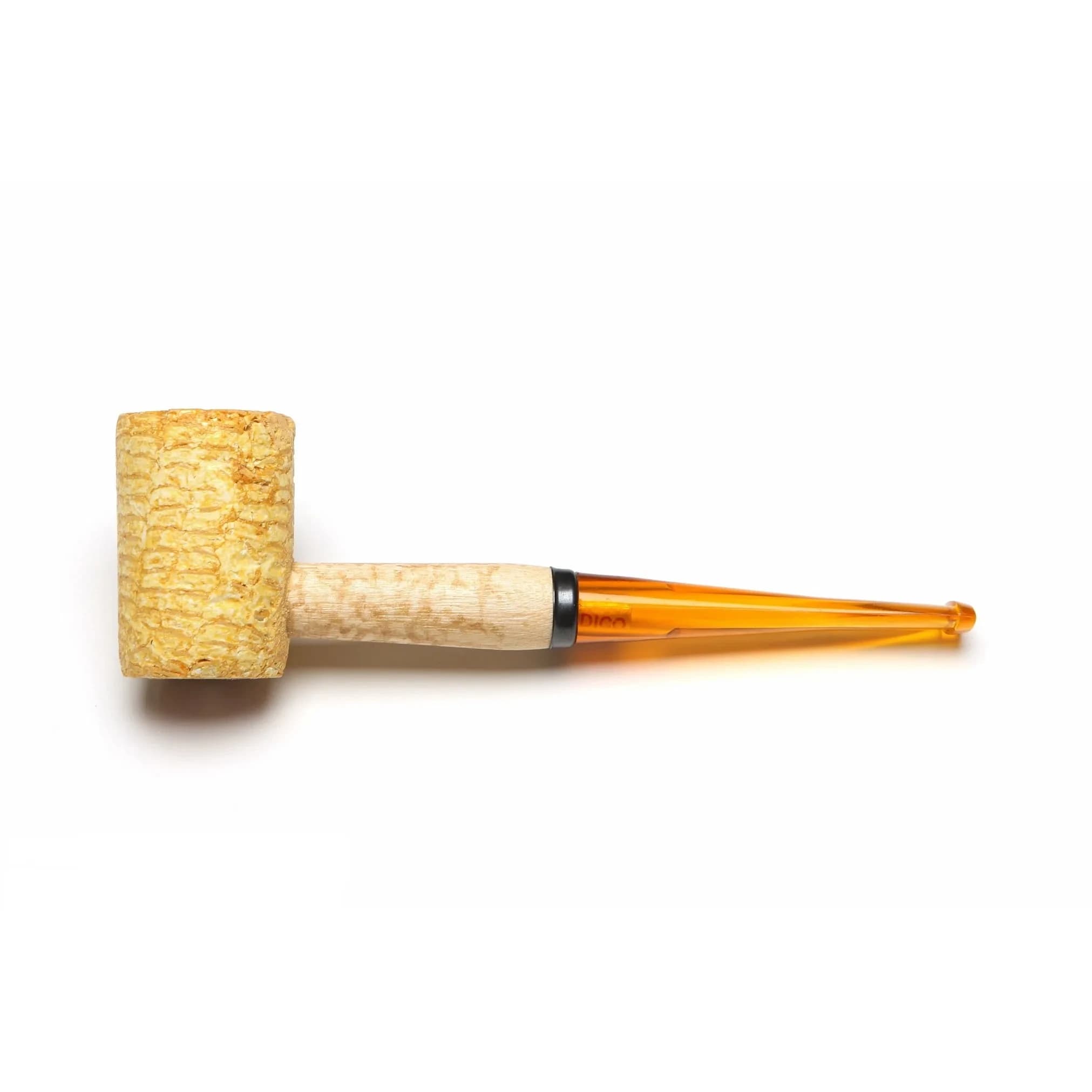 Missouri Meerschaum Legend Corn Cob Tobacco Pipe - Flat, Straight Bit | 15.2 cm (6 in) Length - main product image