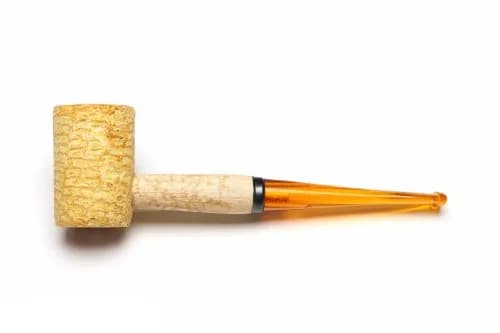 Missouri Meerschaum Legend Corn Cob Tobacco Pipe - Flat, Straight Bit | 15.2 cm (6 in) Length thumbnail 1