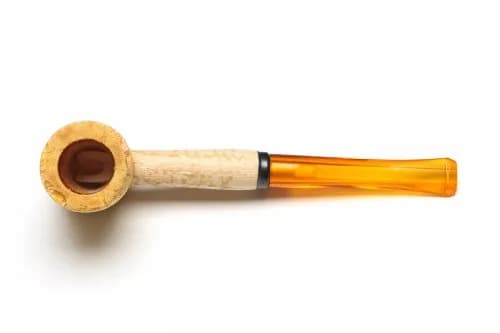 Missouri Meerschaum Legend Corn Cob Tobacco Pipe - Flat, Straight Bit | 15.2 cm (6 in) Length thumbnail 3