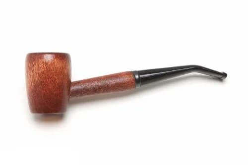 Missouri Meerschaum Ozark Mountain Hardwood Pipe Rob Roy Bent 14cm (5.5in) | Classic Maple Wood Design thumbnail 1