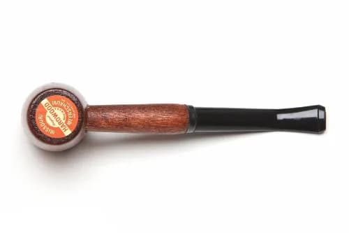 Missouri Meerschaum Ozark Mountain Hardwood Pipe Rob Roy Bent 14cm (5.5in) | Classic Maple Wood Design thumbnail 4