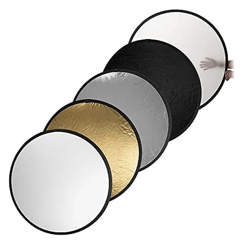 Fotodiox 32in (80cm) 5-in-1 Collapsible Reflector Panel with Bag | Photography & Video Light Modifier thumbnail 1