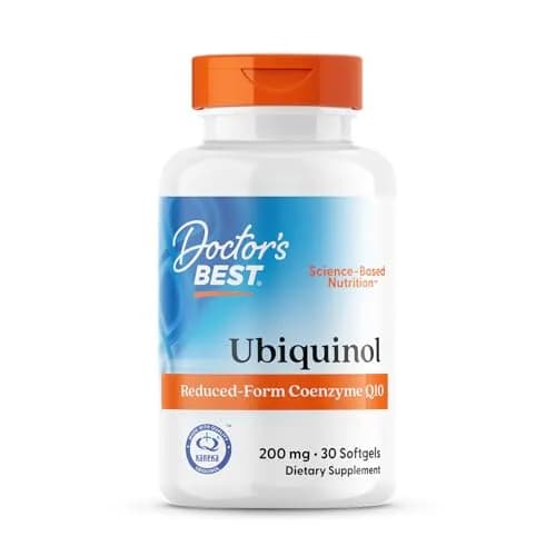 Doctor's BEST Kaneka Ubiquinol 200 mg Softgels (30 Count) thumbnail 1
