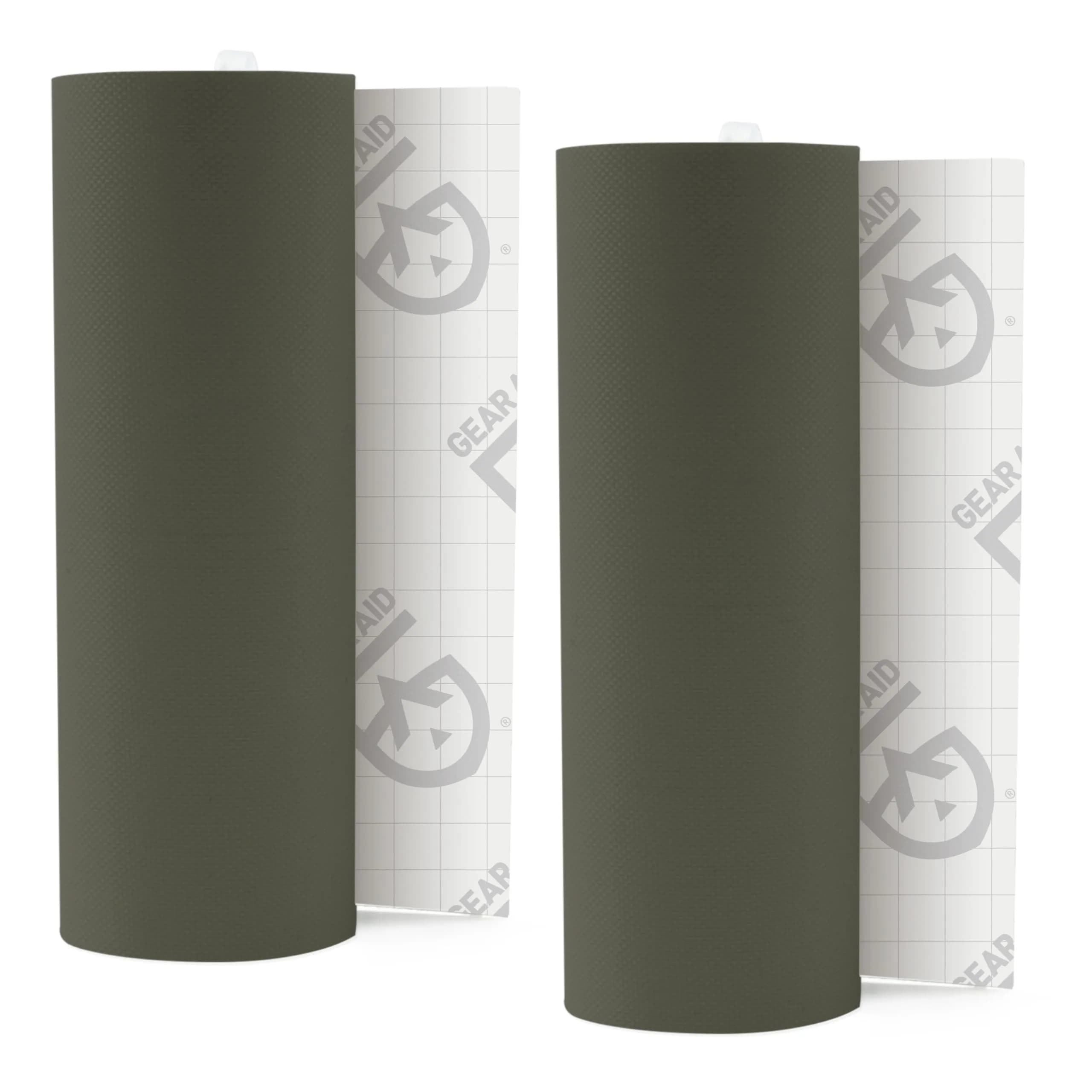 GEAR AID Tenacious Tape 3" x 20" Nylon Fabric Repair, Clear | Weatherproof, Washable, Durable Outdoor Gear Fix — OD Green / 3" × 20" (2 Rolls)