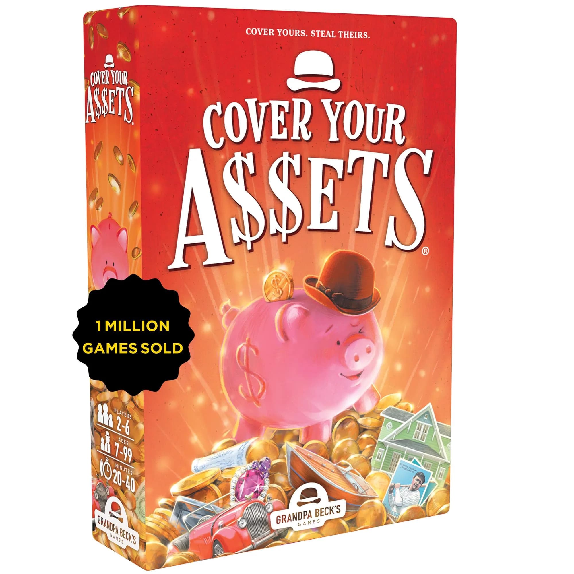 Grandpa Beck's Cover Your Assets Set Collection Card Game | Family Card Game for Kids & Adults - main product image