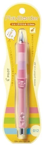 PILOT Dr. Grip CL Play Boader Mechanical Pencil 0.5mm Floral Pink | Ergonomic Grip for Reduced Fatigue thumbnail 2