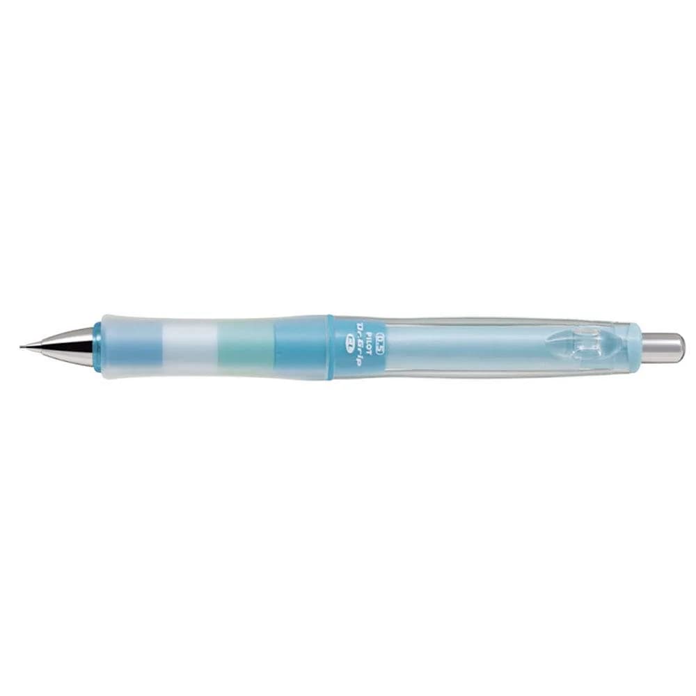 PILOT Dr. Grip CL Play Boader Mechanical Pencil 0.5mm Floral Pink | Ergonomic Grip for Reduced Fatigue — Aqua Blue