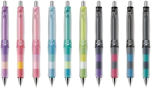 PILOT Dr. Grip Play Border Shaker Mechanical Pencil 0.5 mm (0.02 in) Black/Blue | Ergonomic Grip for Reduced Fatigue thumbnail 5