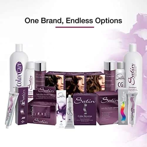 Satin Hair Color - ultra vivid fashion colors - 5N | Semi-permanent liquid dye for all hair types thumbnail 6