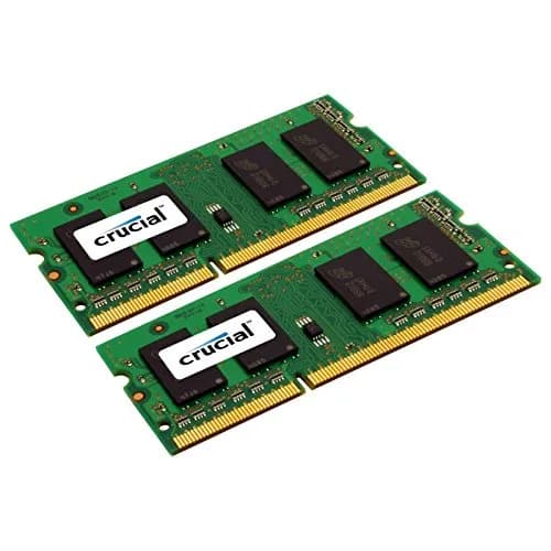 Crucial 16GB kit (8GBx2) DDR3 PC3-12800 SODIMM 1600MHz | Laptop Memory Upgrade thumbnail 1