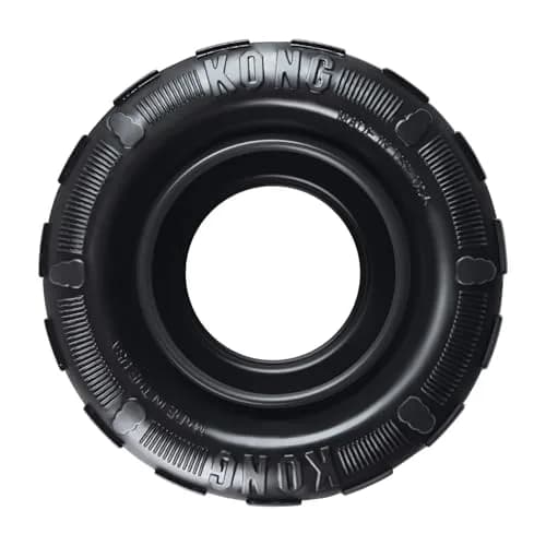 KONG Extreme Tires Natural Rubber Chew Toy for Small Dogs | Durable Treat Dispenser & Fetch Toy thumbnail 1