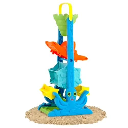 Melissa & Doug Seaside Sidekicks Funnel Fun Sand and Water Toy | Ages 2+ | 0.6 kg (1.3 lb) thumbnail 1