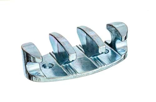 Attwood Zig Zag 4-inch Zinc Plated Rope Cleat | 10.2 cm (4 inch) Boat Deck Fitting thumbnail 2