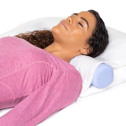 OPTP The Original McKenzie Cervical Roll Neck Support Pillow 20" Length x 3.5" Diameter | Physical Therapist Approved for Sleep Support thumbnail 2
