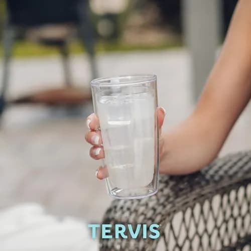 Tervis Made in USA Double Walled Beach House Retreat Collection Insulated Tumbler Cup Keeps Drinks Cold & Hot, 16oz 4pk thumbnail 7