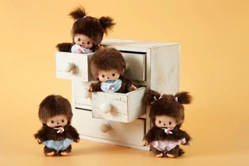Sekiguchi Bebichhichi 16cm Classic Boy Europe | Monchhichi Doll in Display Box thumbnail 4
