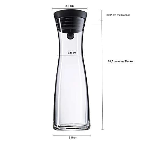 WMF Basic Water Decanter 1L (33.8 Fl Oz) | Automatic Tilt Stopper for Bartending thumbnail 6