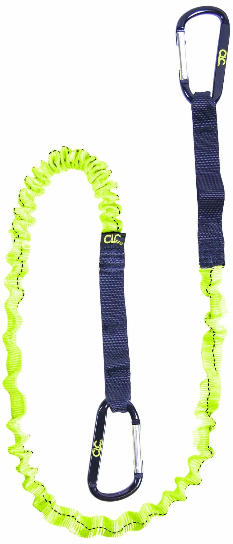 Custom Leathercraft 1027 39-56 Inch 2 Carabineer Lanyard | Heavy Duty Tool Restraint