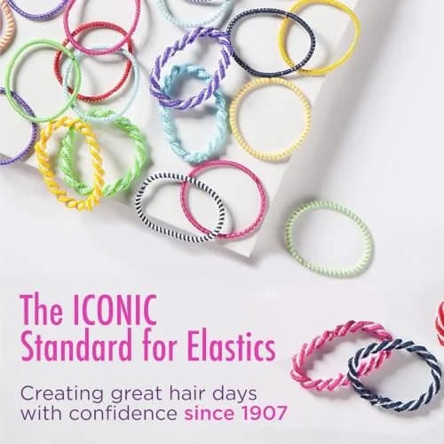 Goody Ouchless Elastics 2mm (72 Count) | Gentle Hold for Fine Hair thumbnail 3