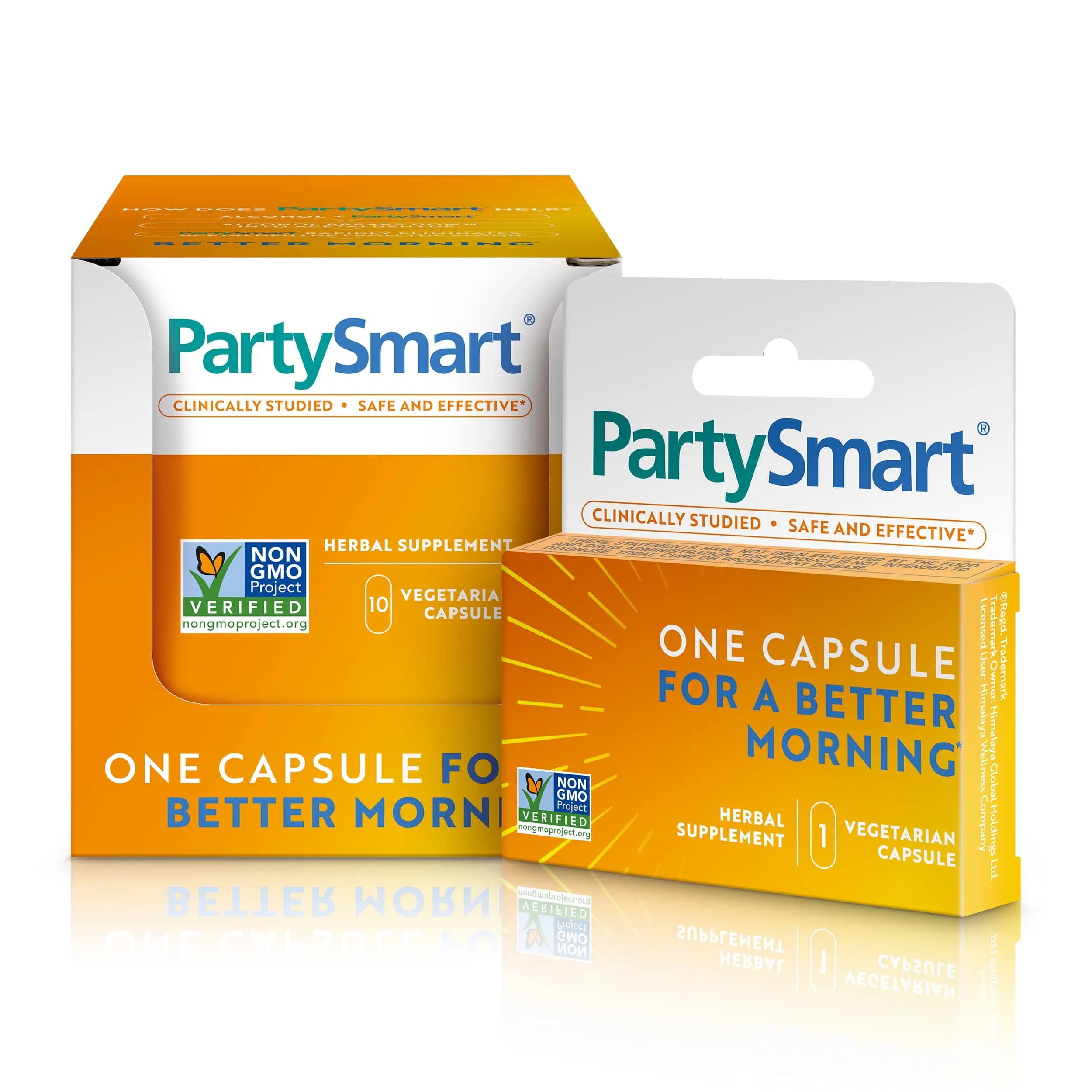 Himalaya PartySmart Liver Support Capsules | Better Morning After Drinking Support (120 characters) — Individual Capsules