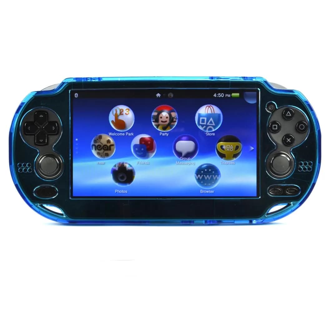 Cosmos Light Blue Hard Case Cover for PS Vita 1000 Series | Protects from Bumps and Scratches - main product image