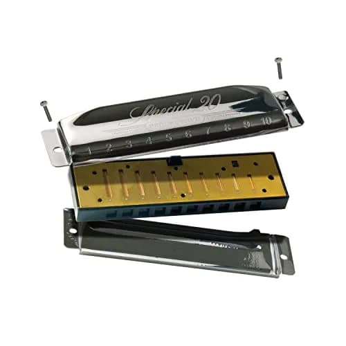 Hohner Special 20 Diatonic Harmonica, C-Major, 10 Hole | Professional Tone & Bendability thumbnail 6