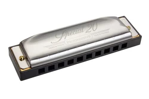 Hohner Special 20 Harmonica, Key of D | Smooth Plastic Body for Fast Playing thumbnail 1
