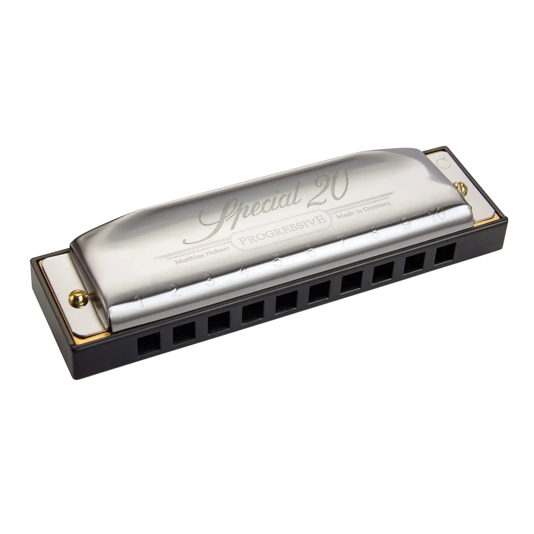 Hohner Special 20 Harmonica, Key of D | Smooth Plastic Body for Fast Playing - main product image