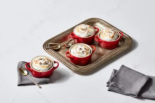 Le Creuset Stoneware Mini Round Cocotte 8 oz. | Durable, Microwave & Oven Safe thumbnail 4