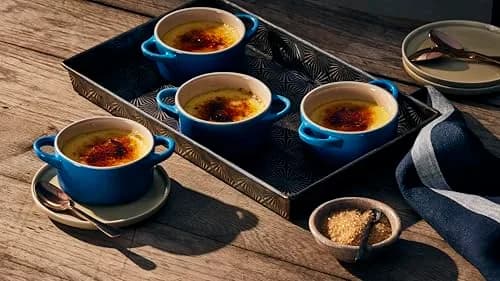 Le Creuset Stoneware Mini Round Cocotte 8 oz. | Durable, Microwave & Oven Safe thumbnail 2
