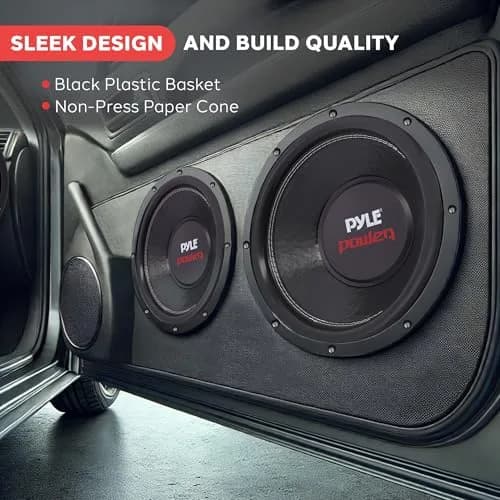 Pyle PLPW12D 12-Inch Dual Voice Coil 4-Ohm Component Subwoofer 1600W Max Power | 30.9 cm (12.2") Diameter, 12.7 cm (5.1") Depth thumbnail 5