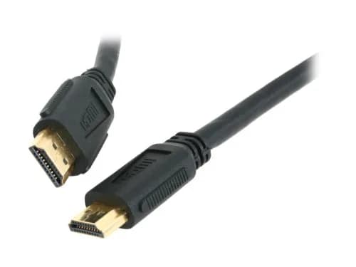 Nippon Labs HDMI-6BK 6-Feet Heavy Duty HDMI Cable with Gold Plated Connector in Black | Standard Speed thumbnail 1