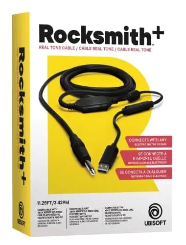 Ubisoft Rocksmith Real Tone Cable | Connect Guitar to PC, PS4, Xbox | 3.43m (11.25ft) thumbnail 1