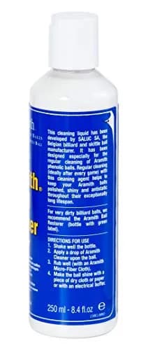 Aramith Phenolic Billiard Ball Cleaner and Restorer 249ml (8.4 Fl Oz) | Restores Original Luster thumbnail 2