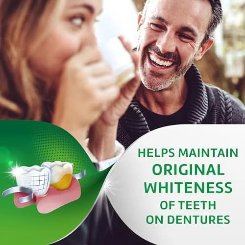 Polident Overnight Whitening Denture Cleanser Tablets 120 Count | Kills 99.99% Bacteria & Viruses thumbnail 6