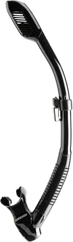 CRESSI Supernova Dry Snorkel Black | Splash Guard & Purge Valve for Clear Breathing thumbnail 1