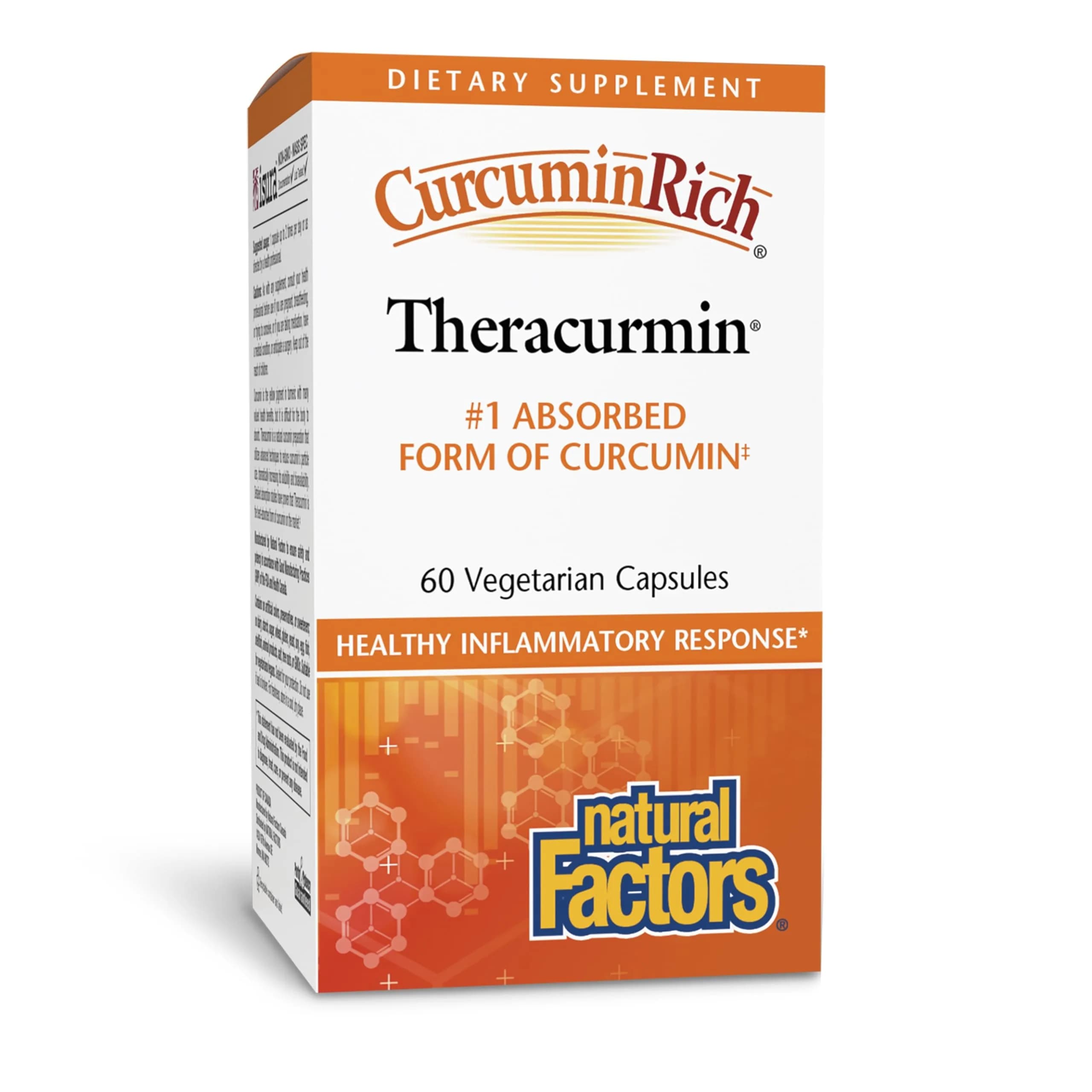 Natural Factors CurcuminRich Theracurmin 30 mg Turmeric Curcumin Capsules 60 Count