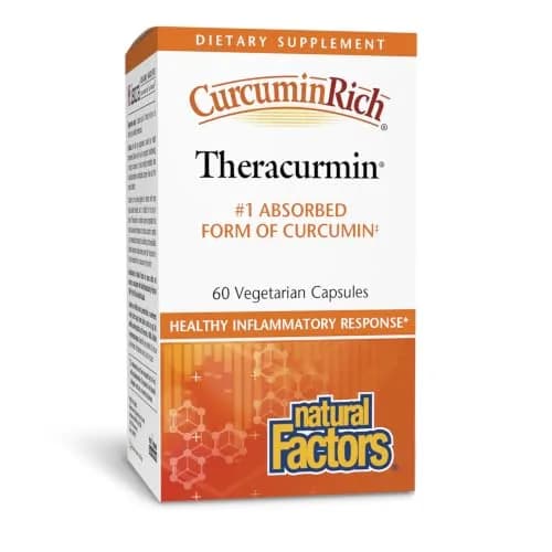 Natural Factors CurcuminRich Theracurmin 30 mg Turmeric Curcumin Capsules 60 Count thumbnail 1