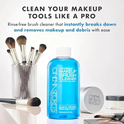 Cinema Secrets Original Vanilla Makeup Brush Cleaner Spray 59ml (2 fl oz) | Professional Rinse-Free Formula thumbnail 2