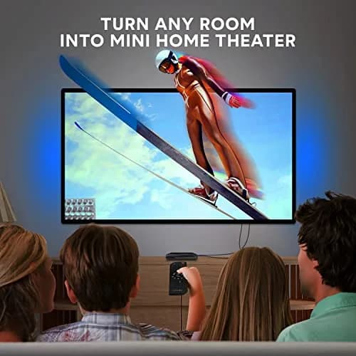 Craig CVD401A Compact HDMI DVD Player with Remote, Black | Upscales to 1080p thumbnail 7