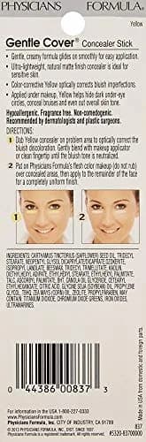 Physicians Formula Gentle Cover Concealer Stick, Yellow for Blemishes & Under-Eye Circles thumbnail 5